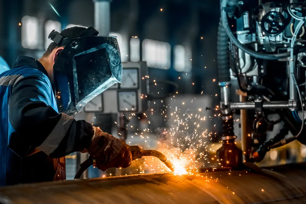 Person Welding